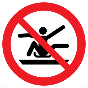PV11326: Prohibition: Do not stretch out of toboggan
