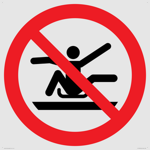 PV11326: Prohibition: Do not stretch out of toboggan
