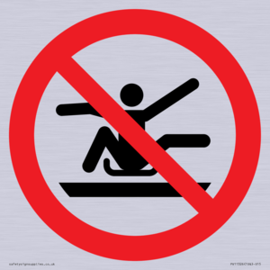 PV11326: Prohibition: Do not stretch out of toboggan