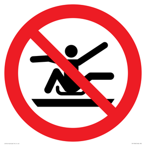 PV11326: Prohibition: Do not stretch out of toboggan