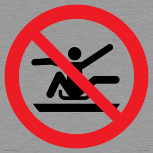 PV11326: Prohibition: Do not stretch out of toboggan