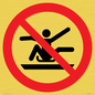 PV11326: Prohibition: Do not stretch out of toboggan