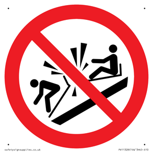PV11328: Prohibition: Do not ram into toboggans