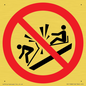PV11328: Prohibition: Do not ram into toboggans