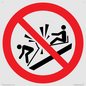 PV11328: Prohibition: Do not ram into toboggans