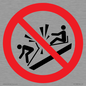 PV11328: Prohibition: Do not ram into toboggans
