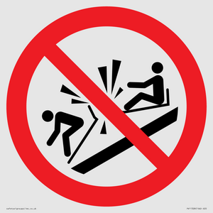 PV11328: Prohibition: Do not ram into toboggans