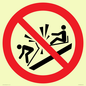 PV11328: Prohibition: Do not ram into toboggans