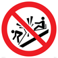PV11328: Prohibition: Do not ram into toboggans