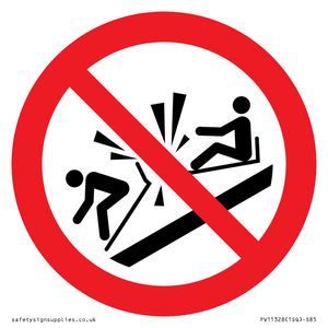 PV11328: Prohibition: Do not ram into toboggans