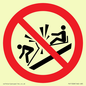 PV11328: Prohibition: Do not ram into toboggans