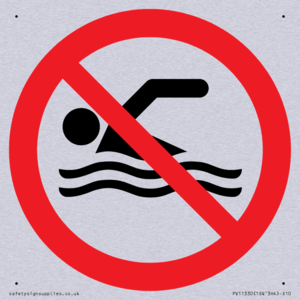 PV11330: Prohibition: No swimming