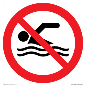 PV11330: Prohibition: No swimming