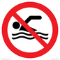PV11330: Prohibition: No swimming