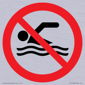 PV11330: Prohibition: No swimming