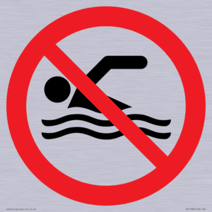 PV11330: Prohibition: No swimming