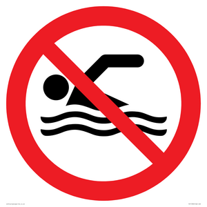 PV11330: Prohibition: No swimming