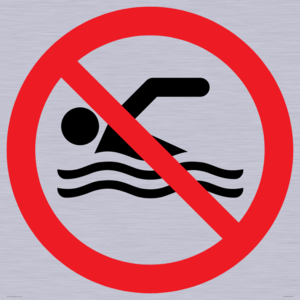 PV11330: Prohibition: No swimming