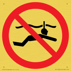 PV11332: Prohibition: No snorkelling