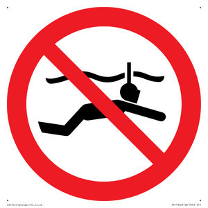PV11332: Prohibition: No snorkelling