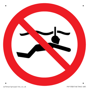 PV11332: Prohibition: No snorkelling