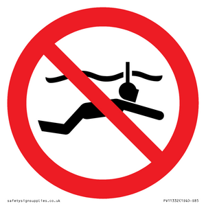 PV11332: Prohibition: No snorkelling