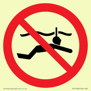 PV11332: Prohibition: No snorkelling