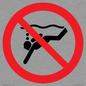 PV11334: Prohibition: No sub-aqua diving
