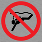 PV11334: Prohibition: No sub-aqua diving
