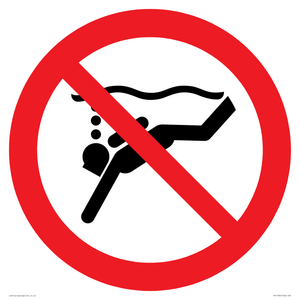 PV11334: Prohibition: No sub-aqua diving