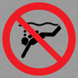 PV11334: Prohibition: No sub-aqua diving