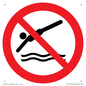 PV11336: Prohibition: No diving