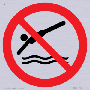 PV11336: Prohibition: No diving