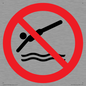 PV11336: Prohibition: No diving