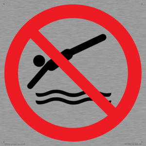PV11336: Prohibition: No diving