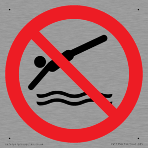 PV11336: Prohibition: No diving