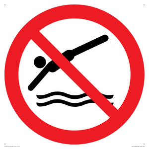 PV11336: Prohibition: No diving