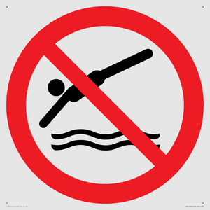 PV11336: Prohibition: No diving