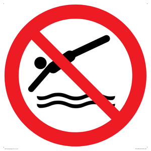 PV11336: Prohibition: No diving