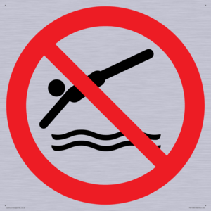 PV11336: Prohibition: No diving