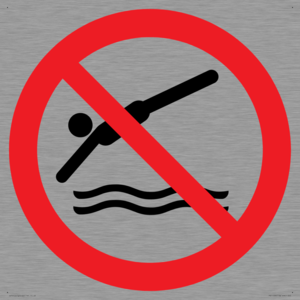 PV11336: Prohibition: No diving