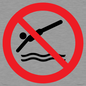 PV11336: Prohibition: No diving