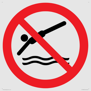 PV11336: Prohibition: No diving
