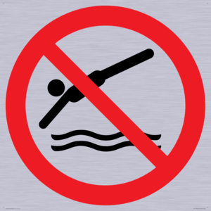 PV11336: Prohibition: No diving