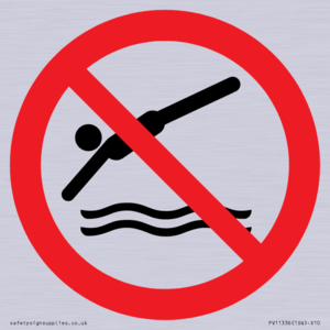 PV11336: Prohibition: No diving