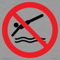 PV11336: Prohibition: No diving
