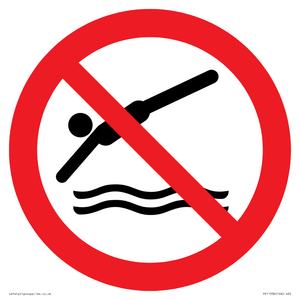 PV11336: Prohibition: No diving