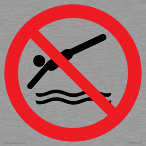 PV11336: Prohibition: No diving