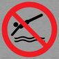 PV11336: Prohibition: No diving