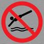 PV11336: Prohibition: No diving